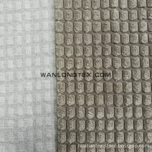 Cut Corduroy Fabric Bubbules For Canadian Furnitures